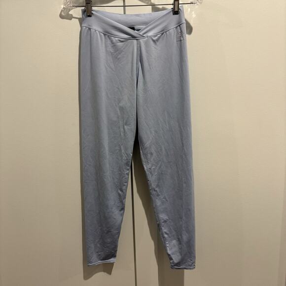 Snow Angel Leggings Cyber Silk Women Size Medium Light Blue Base Layer - Picture 4 of 13